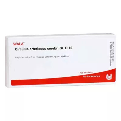 CIRCULUS arteriosus cerebri GL D 10 fiale, 10X1 ml CIRCULUS arteriosus cerebri GL D 10 fiale, 10X1 ml