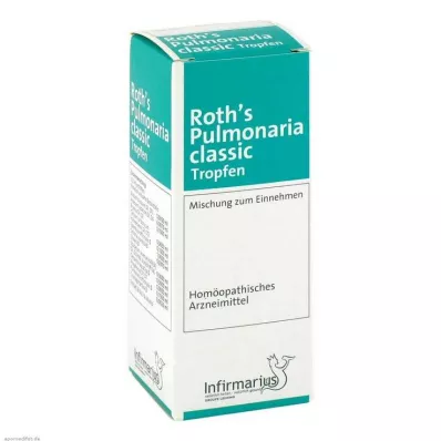 ROTHS Pulmonaria classic gocce, 50 ml