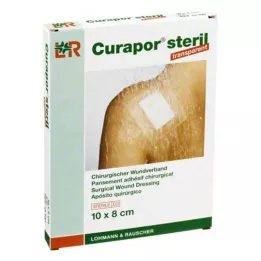 CURAPOR Medicazione sterile per ferite trasparente 8x10 cm, 5 pz