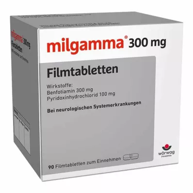 MILGAMMA 300 mg compresse rivestite con film, 90 pz MILGAMMA 300 mg compresse rivestite con film, 90 pz