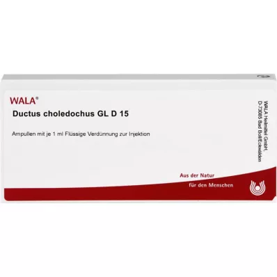 DUCTUS CHOLEDOCHUS GL D 15 Fiale, 10X1 ml