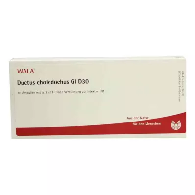 DUCTUS CHOLEDOCHUS GL D 30 fiale, 10X1 ml DUCTUS CHOLEDOCHUS GL D 30 fiale, 10X1 ml