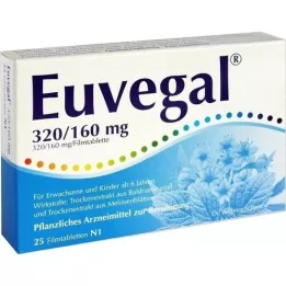 EUVEGAL 320 mg/160 mg compresse rivestite con film, 25 pz