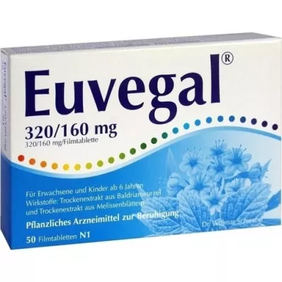 EUVEGAL 320 mg/160 mg compresse rivestite con film, 50 pz