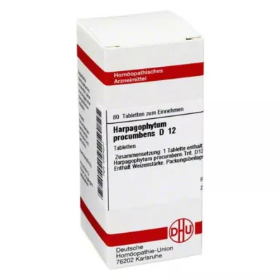 HARPAGOPHYTUM PROCUMBENS D 12 compresse, 80 pz