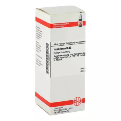 HYPERICUM D 30 Diluizione, 50 ml HYPERICUM D 30 Diluizione, 50 ml