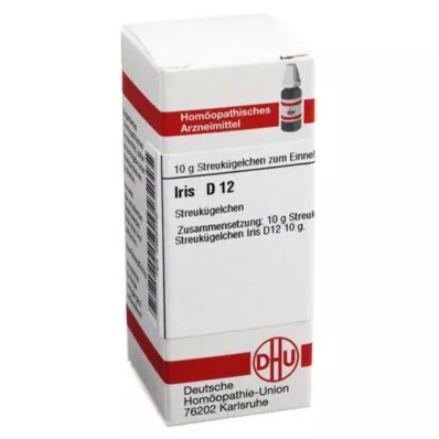 IRIS D 12 globuli, 10 g