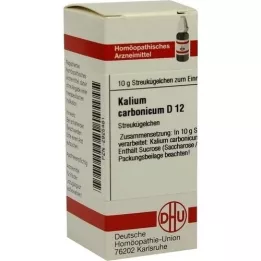 KALIUM CARBONICUM D 12 globuli, 10 g