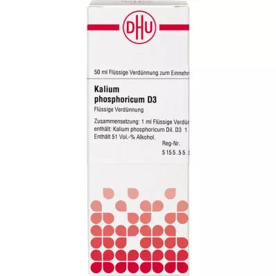 KALIUM PHOSPHORICUM D 3 Diluizione, 50 ml