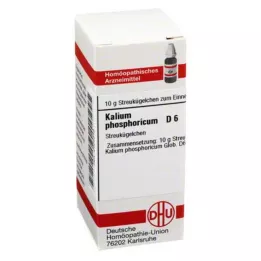KALIUM PHOSPHORICUM D 6 globuli, 10 g