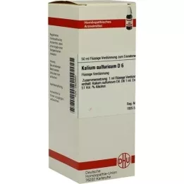 KALIUM SULFURICUM D 6 Diluizione, 50 ml