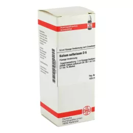 KALIUM SULFURICUM D 6 Diluizione, 50 ml