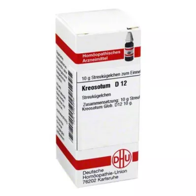 KREOSOTUM D 12 globuli, 10 g
