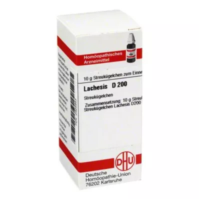 LACHESIS D 200 globuli, 10 g