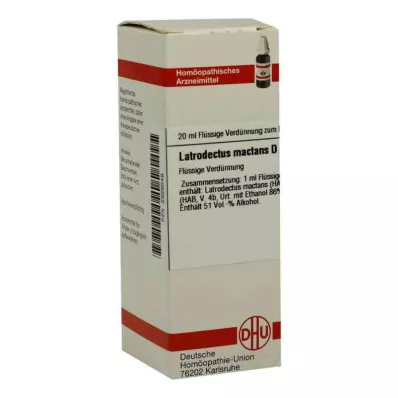 LATRODECTUS mactans D 12 Diluizione, 20 ml