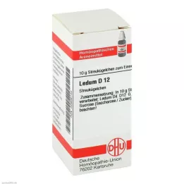 LEDUM D 12 globuli, 10 g