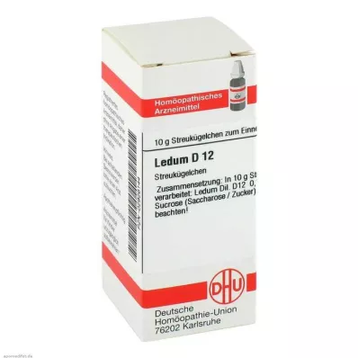 LEDUM D 12 globuli, 10 g