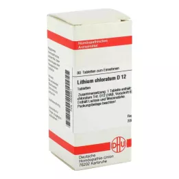 LITHIUM CHLORATUM D 12 compresse, 80 pz