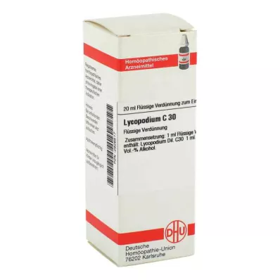 LYCOPODIUM Diluizione C 30, 20 ml