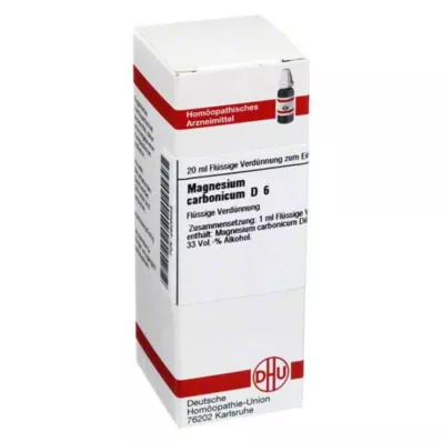 MAGNESIUM CARBONICUM D 6 Diluizione, 20 ml