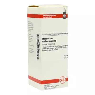 MAGNESIUM CARBONICUM D 6 Diluizione, 50 ml