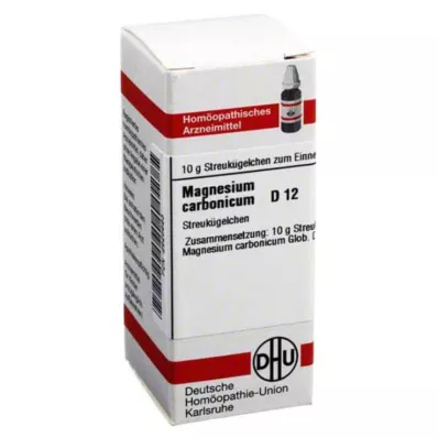 MAGNESIUM CARBONICUM D 12 globuli, 10 g