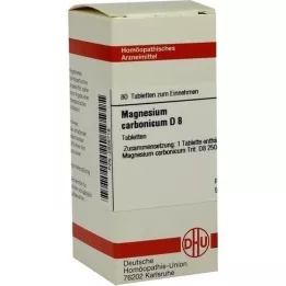 MAGNESIUM CARBONICUM D 8 compresse, 80 pz