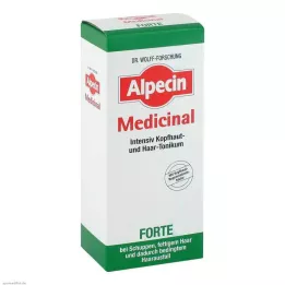 ALPECIN MED.Tonico intensivo per cuoio capelluto e capelli Forte, 200 ml