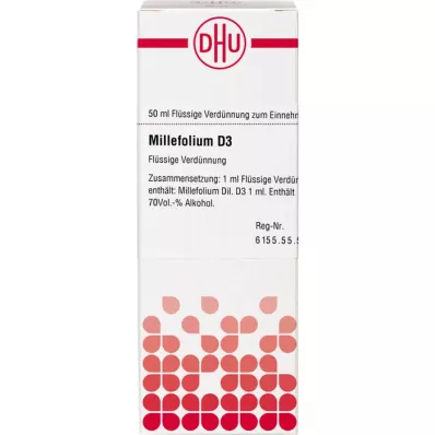 MILLEFOLIUM D 3 Diluizione, 50 ml