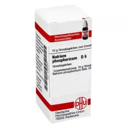 NATRIUM PHOSPHORICUM D 6 globuli, 10 g