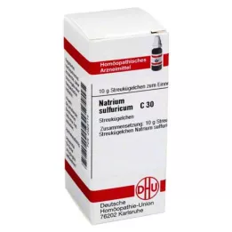 NATRIUM SULFURICUM C 30 globuli, 10 g