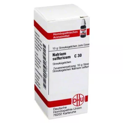 NATRIUM SULFURICUM C 30 globuli, 10 g NATRIUM SULFURICUM C 30 globuli, 10 g