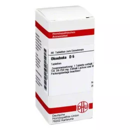 OKOUBAKA D 6 compresse, 80 pz