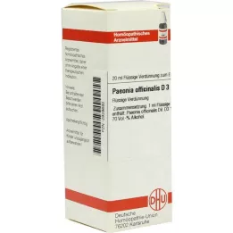 PAEONIA OFFICINALIS D 3 Diluizione, 20 ml