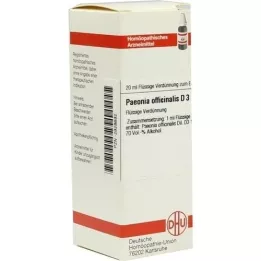 PAEONIA OFFICINALIS D 3 Diluizione, 20 ml