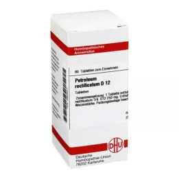 PETROLEUM RECTIFICATUM D 12 compresse, 80 pz