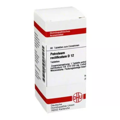 PETROLEUM RECTIFICATUM D 12 compresse, 80 pz