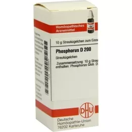 PHOSPHORUS D 200 globuli, 10 g