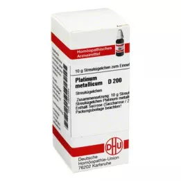 PLATINUM METALLICUM D 200 globuli, 10 g