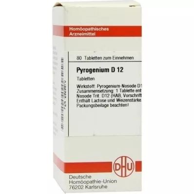 PYROGENIUM D 12 compresse, 80 pz