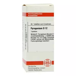 PYROGENIUM D 12 compresse, 80 pz
