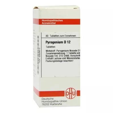 PYROGENIUM D 12 compresse, 80 pz PYROGENIUM D 12 compresse, 80 pz