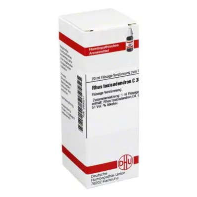 RHUS TOXICODENDRON Diluizione C 30, 20 ml