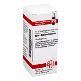 RHUS TOXICODENDRON D 200 globuli, 10 g