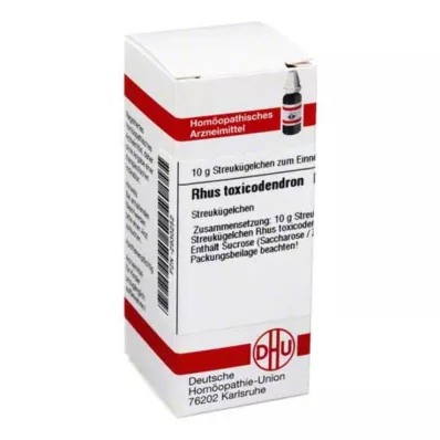 RHUS TOXICODENDRON D 200 globuli, 10 g RHUS TOXICODENDRON D 200 globuli, 10 g