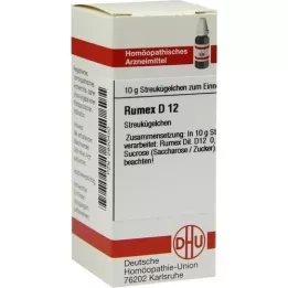 RUMEX D 12 globuli, 10 g