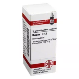 RUMEX D 12 globuli, 10 g