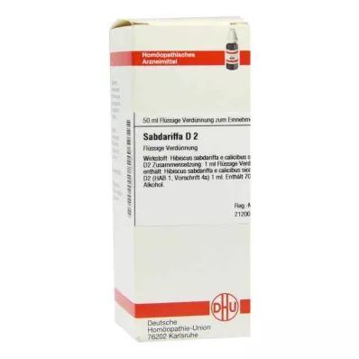 SABDARIFFA D 2 Diluizione, 50 ml