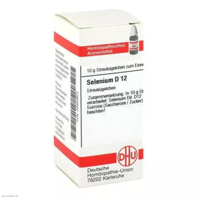 SELENIUM D 12 globuli, 10 g