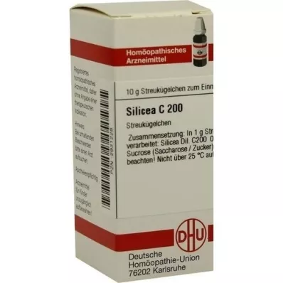 SILICEA C 200 globuli, 10 g